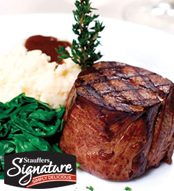 stauffers signature center cut filet mignon