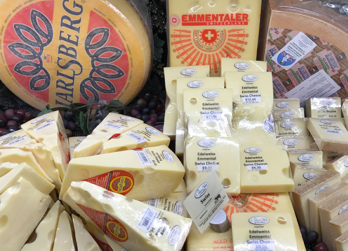 cheese selection