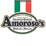 hearth baked Amorosos bread and rolls