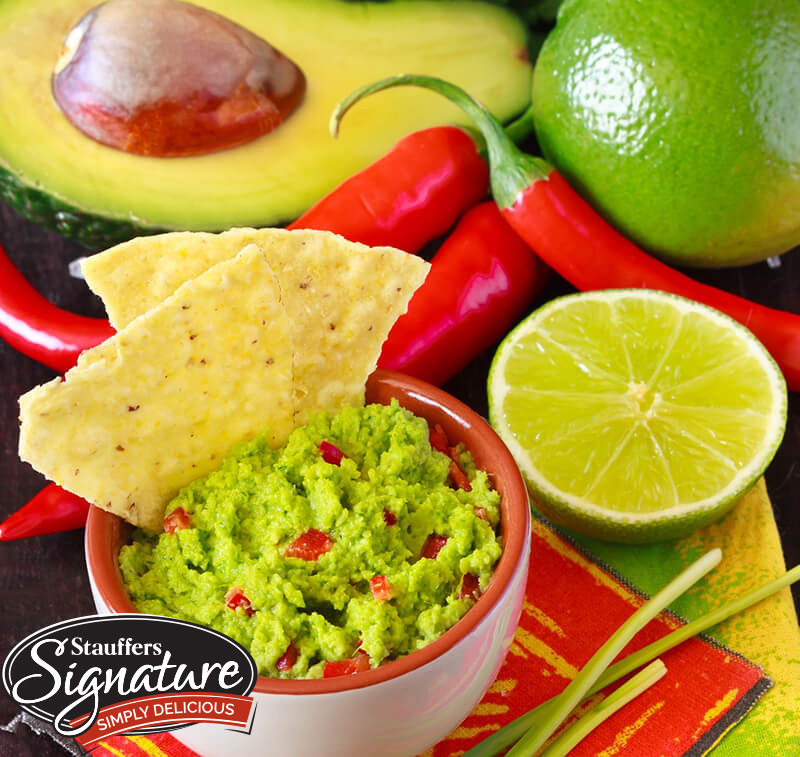 guacamole and produce