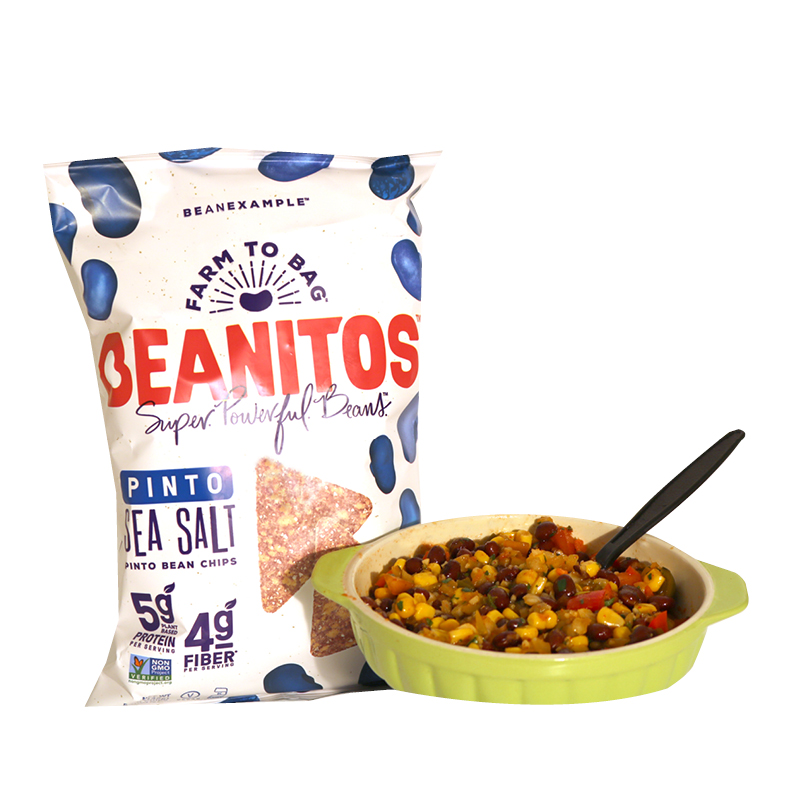 black bean salsa and beanitos