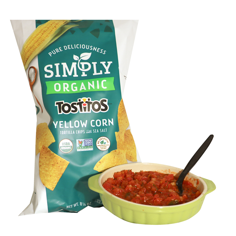 hot salsa and tostitos