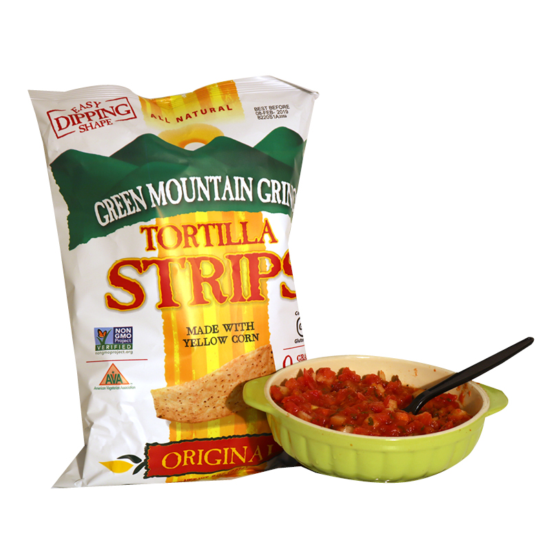 green mountain tortilla chips and salsa