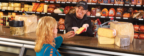 customer at deli counter