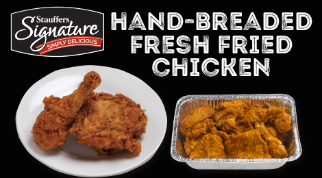 hand breaded fresh fried chicken