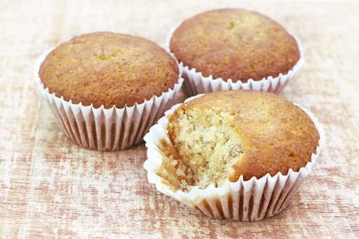 Banana orange muffins